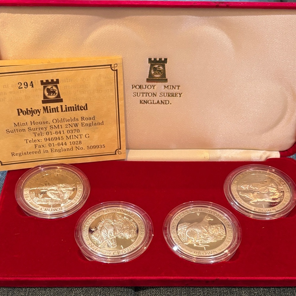 Pobjoy Mint 1988 Isle of Man